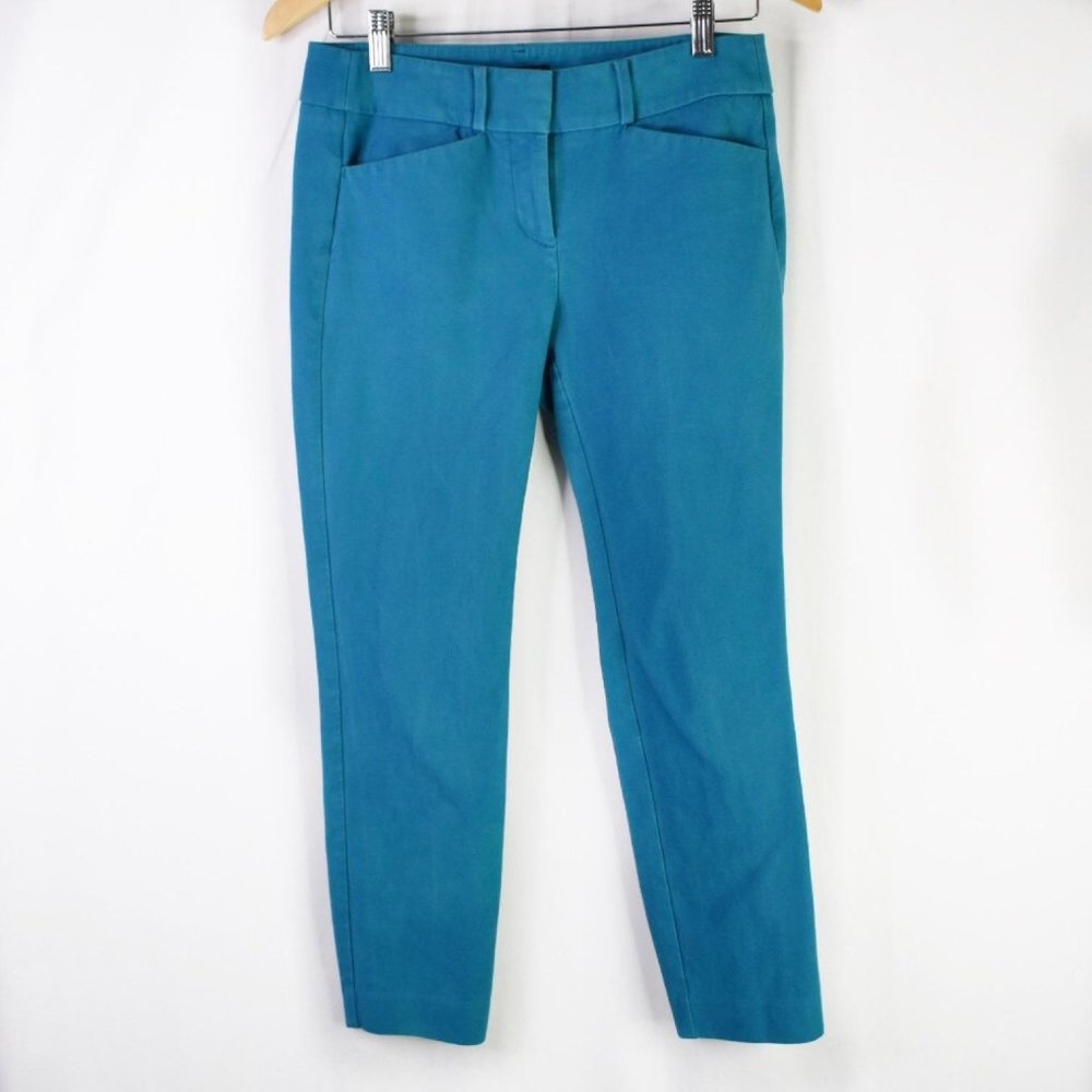⭐️⭐️RESERVED⭐️⭐️Ann Taylor LOFT Teal Blue Marisa Skinny Pants 2P